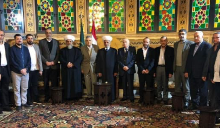 دريان التقى وفداً من الجمعيات الاسلامية في بيروت