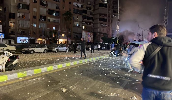 4 قتلى جراء صاروخين استهدفا مسؤول فلسطيني في الضاحية الجنوبية لبيروت