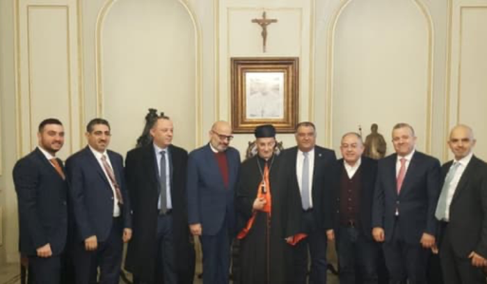البطريرك الراعي استقبل مُهنئين بالأعياد