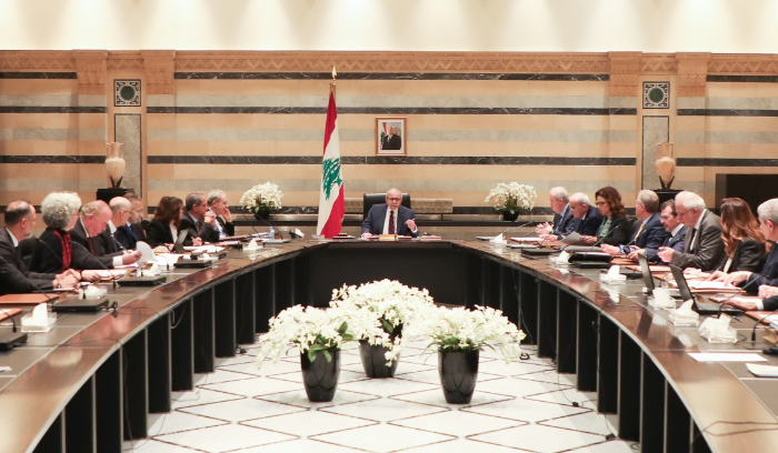 سلام بعد انتهاء جلسة مجلس الوزراء أعلن انه تم الاتفاق على آلية التعيينات