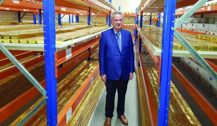 لبنان يربح «نفسياً» من ارتفاع أسعار احتياطاته من الذهب<br />
مخزونه يبلغ 286.8 طن... والقانون يمنع استخدامه «مطلقاً»