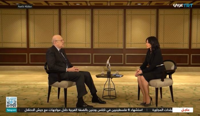 ميقاتي: لا نريد حرباً أو أن  يدنس أحد أرضنا