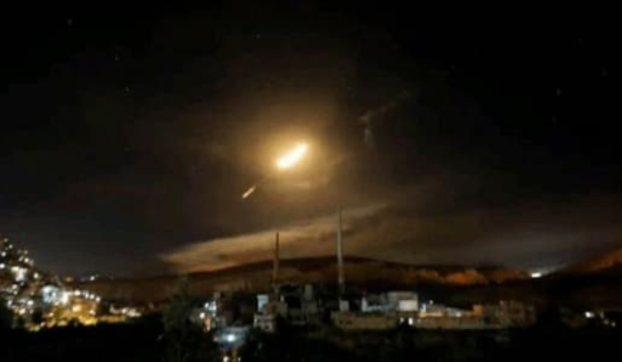 غارة اسرائيليّة استهدفت نقاطاً في ريف دمشق