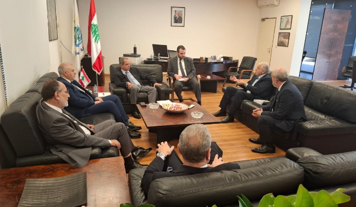 الّصدي يلتقي القائم بالاعمال العراقية ويتابع أوضاع بيروت وقطاعي الغاز والمحروقات