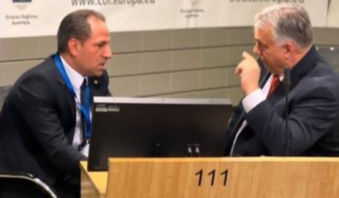 الجميّل التقى اوربان في بروكسل: تأكيد على أهمية الدعم الأوروبي لحياد لبنان