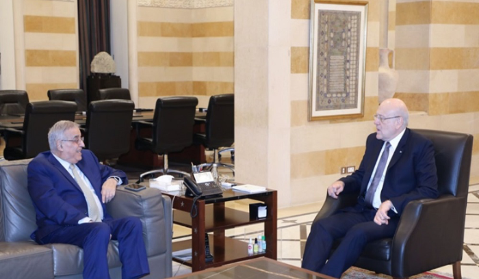 ميقاتي عرض مع بو حبيب وسفير مصر للأوضاع