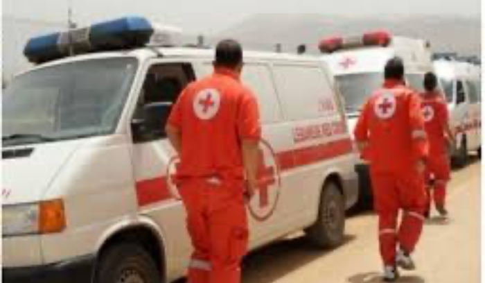 اعتراض سيارتين للصليب الاحمر في خلال نقلهما لجثتي الراعيين