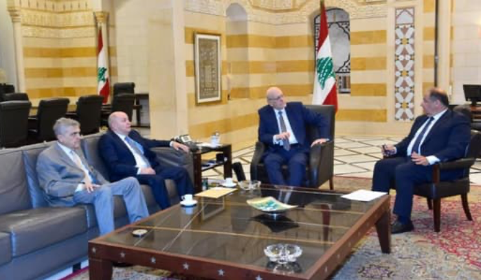 ميقاتي بحث مع ريزا في 