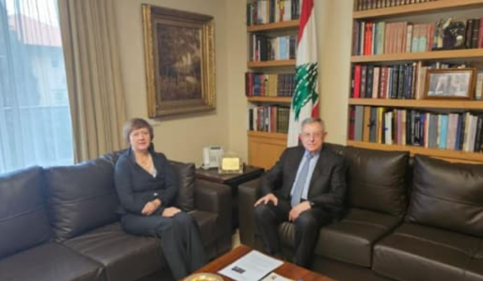 السنيورة أبلغ فرونتسكا إشادته بمواقف غوتيرش ومقررات مجلس الامن