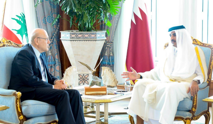 ميقاتي في الدوحة: «هل لديكم معلومات عن ضربة للبنان»؟