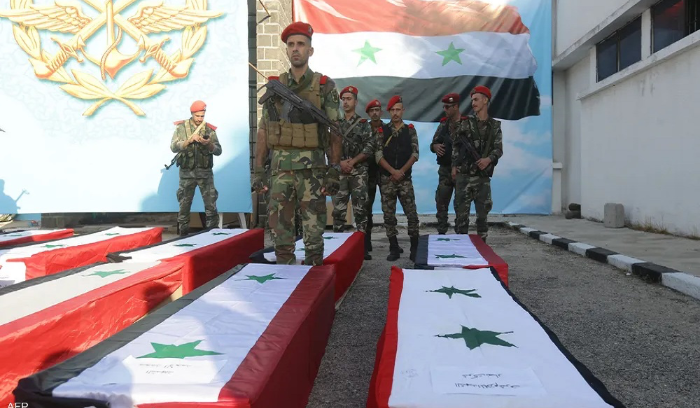 مقتل 8 عسكريين في قصف إسرائيلي على سوريا
