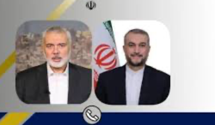 اتصال بين عبد اللهيان وهنية بماذا بحثا؟