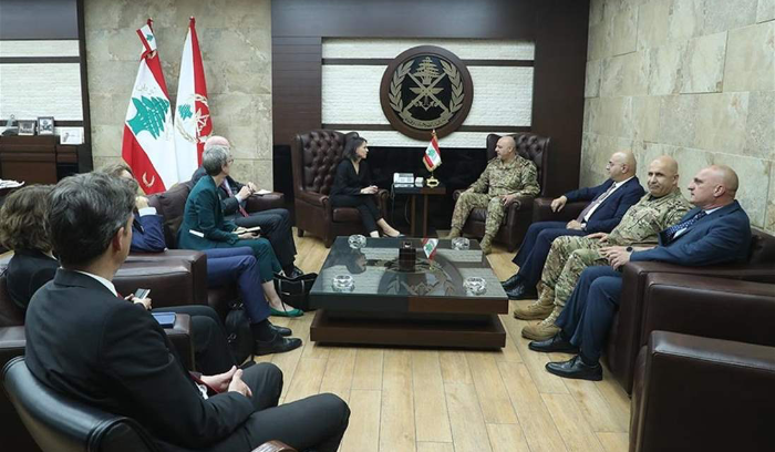قائد الجيش إستقبل وزيرة الخارجية الألمانية.. وبحثٌ في الأوضاع العامة والتطورات على الحدود الجنوبية