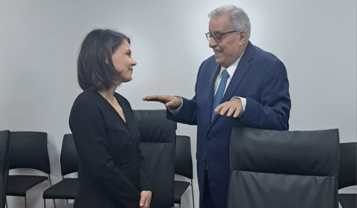 بو حبيب: إتفقت مع وزيرة خارجية المانيا على أن حل الدولتين هو المدخل لمعالجة أسباب النزاع الحقيقي في غزة