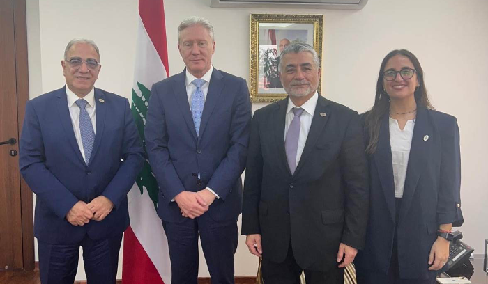 وفد من الجامعة اللبنانية الثقافية في العالم يزور وزير الخارجية