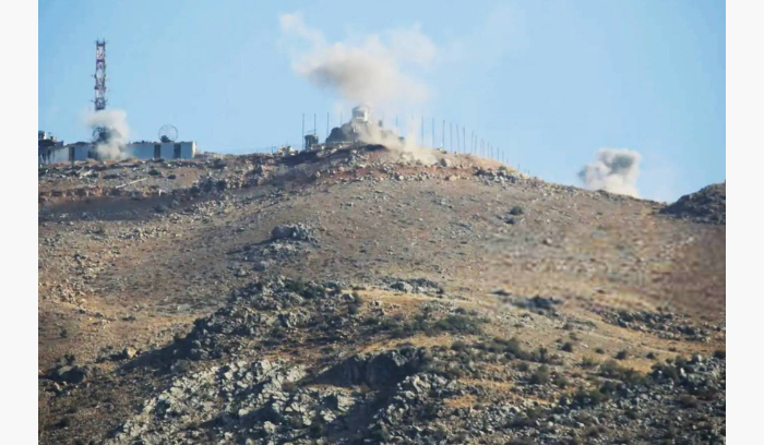 المنطقة على فوهة كل الاحتمالات وحزب الله يضرب 6 مواقع عسكرية للعدو<br />
واشنطن تفشل في سياسة الاساطيل لتغطية تهجير الفلسطينيين من غزة الى سيناء<br />
تحذير ايراني: اليوم فرصة للحل وغداً سيفوت الاوان... والسعودية تعلّق محادثات التطبيع