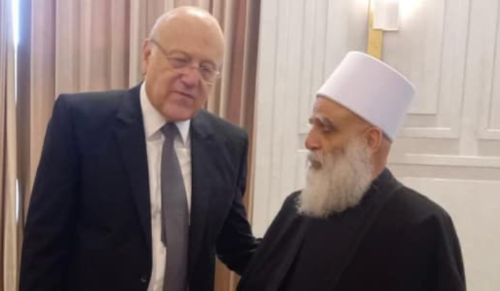 شيخ العقل زار ميقاتي معزّياً وهنأ المفتي دريان