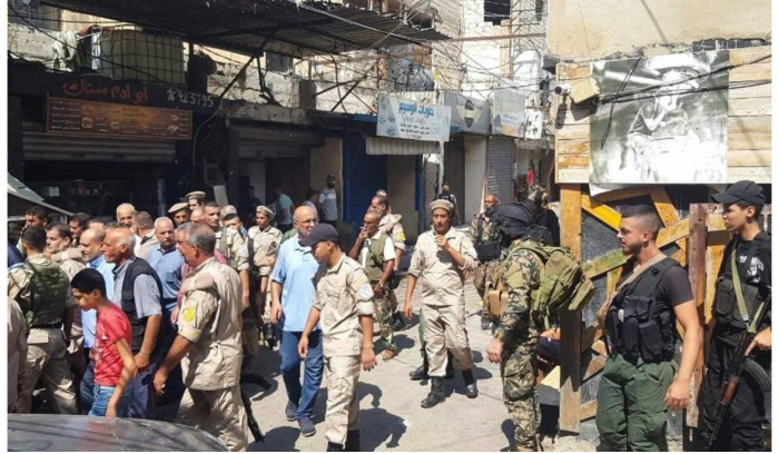 مخيّم عين الحلوة أمام 