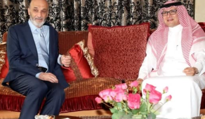 جعجع هنأ السفير السعودي: المملكة دعمت لبنان على مرّ العهود