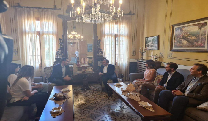 وفد أوروبي زار باسيل: النزوح يشكل خطراً وجودياً على لبنان