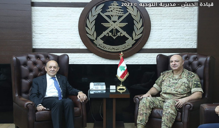 لودريان يؤكّد: فرنسا مستمرّة في دعم الجيش