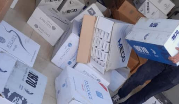مداهمة... وضبط تبغ مهرّب ومزوّر