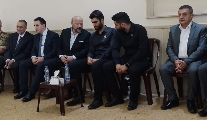 وفد قواتي قدّم التعازي  بالرائد الطيار الشهيد جوزيف  حنا