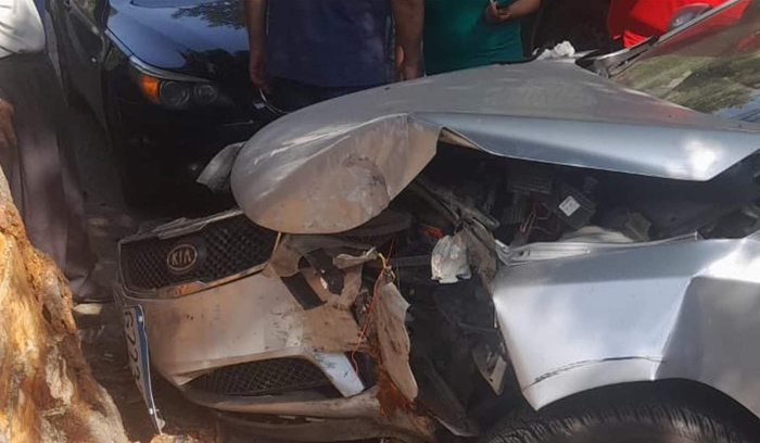 3 جرحى في حادث سير على طريق عام فاريا