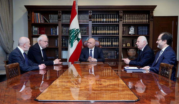 عون بحث مع وزير العدل ورئيس مجلس القضاء الأعلى في تفعيل الجسم القضائي