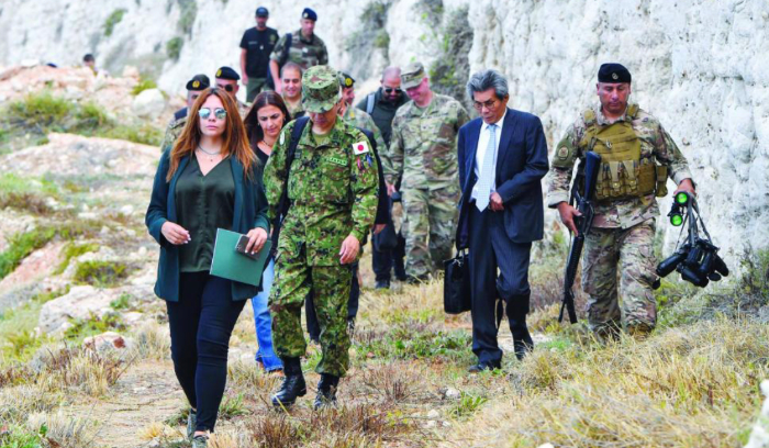 الجيش يجول بوفد ممثلي مجلس الأمن... وإسرائيل تتوعّد لبنان<br />
