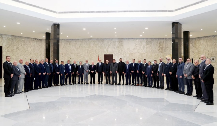 رئيس الجمهورية مستقبلاً وفداً من الاتحاد العمالي العام: نسعى ان يكون الاكفاء في المراكز التي يستحقونها بمعزل عن انتماءاتهم الطائفية والسياسية