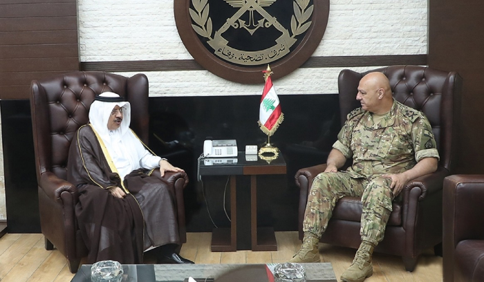 السفير القطري في اليرزة مُودّعًا
