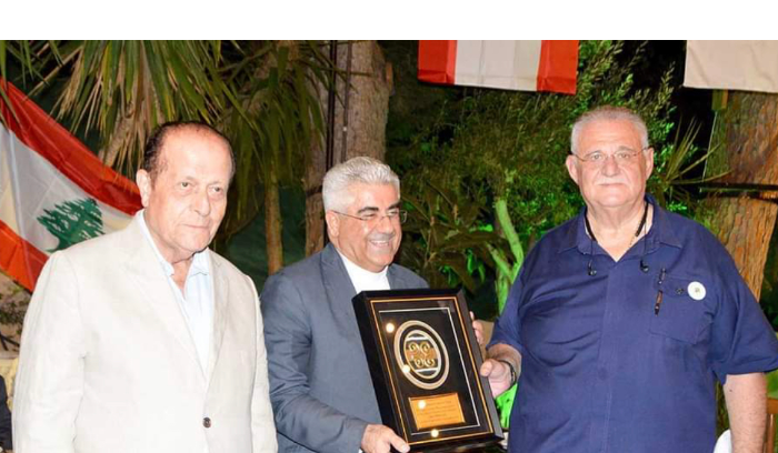 الجامعة اللبنانية الثقافية في العالم تكرم الاب معين سابا