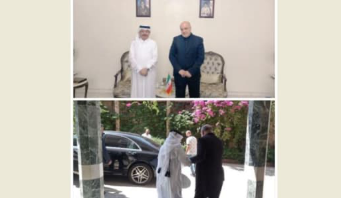 لقاءٌ وداعيّ بين السفير الإيراني ونظيره القطري