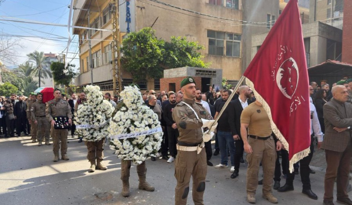 استشهد في عجلتون…قوى الأمن تُشيّع المؤهل شربل عقل