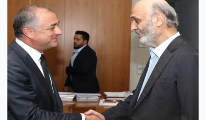 ماذا حمل بوصعب لجعجع؟