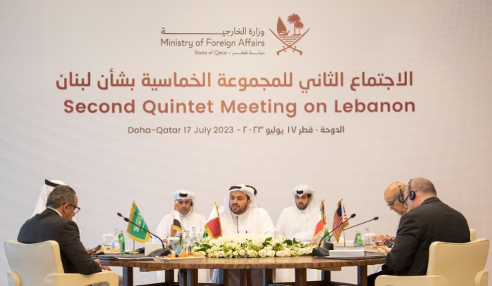 عصا الخماسية من الدوحة: الالتزام بانتخاب رئيس أو إجراءات ضد المعرقلين<br />
مرحلة ما بعد سلامة: إلغاء 