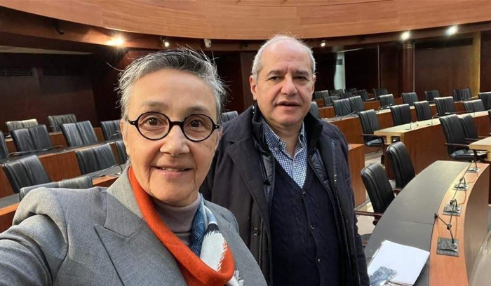 خلف وعون: كم هو عار ان يحول لبنان الى دولة ممتنعة عن احقاق حقوق المخطوفين