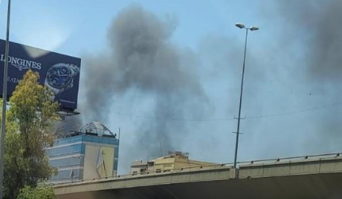 حريق كبير في الدورة