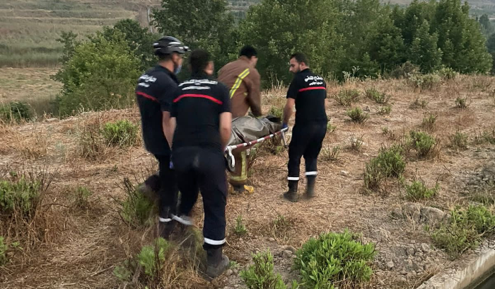 انتشال جثة شاب من داخل بركة مياه زراعية في الخردلي