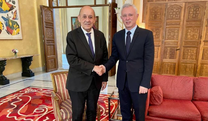 فرنجية التقى لودريان وآن غريو في قصر الصنوبر: اللقاء كان إيجابياً