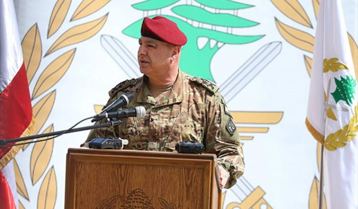العماد عون: لا يحق لأحد استلام الجيش إلّا رئيس الأركان