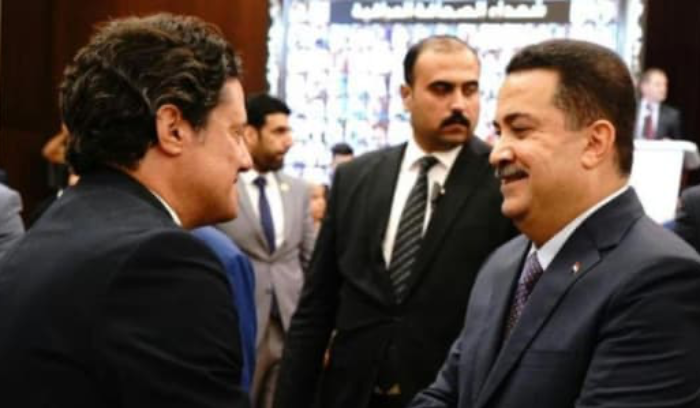المكاري عرض مع مسؤولين في بغداد لسبل تمتين الروابط بين البلدين