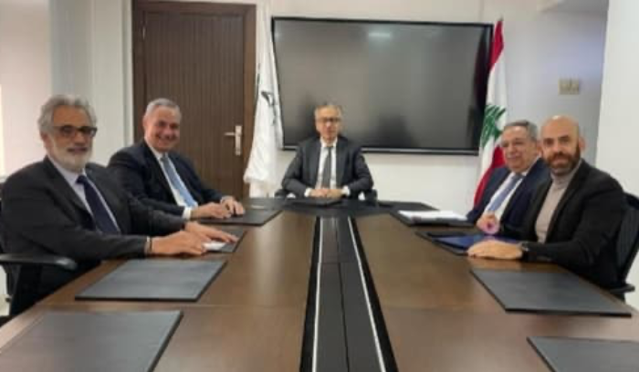 وزير الاقتصاد عرض مع وفد من الغرفة اللبنانية - الأميركية للعلاقات التجارية
