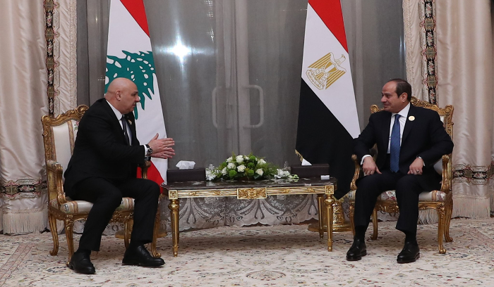 برقية شكر من الرئيس عون إلى السيسي قبل مغادرته القاهرة… ماذا جاء فيها؟