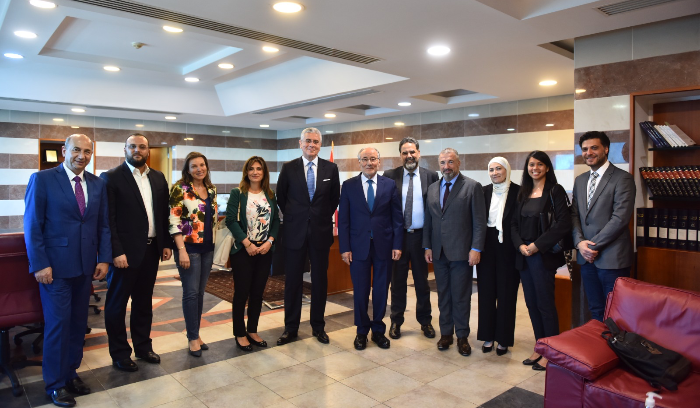 الحلبي إجتمع مع وفد من الوزارة الفدرالية الألمانية