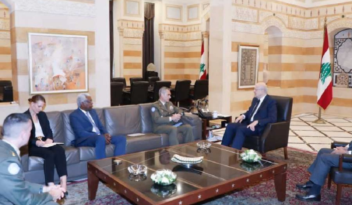 ميقاتي: التعاون بين الجيش واليونيفيل ضمانة أساسية للاستقرار