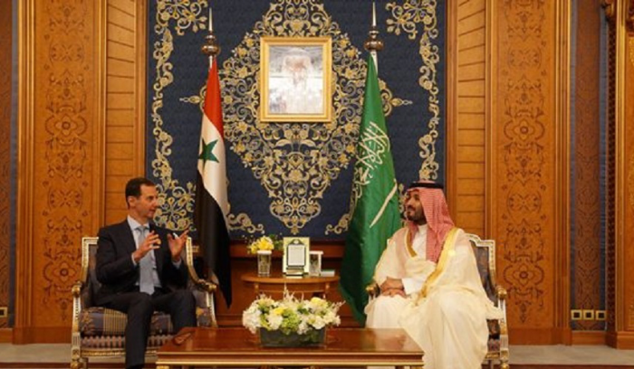 لقاء بين بن سلمان والأسد… هذا ما دار بينهما!