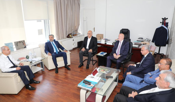 مجلس رجال الأعمال اللبناني الكويتي يزور اللواء خير<br />
ويبحث التعاون لتدعيم المشاريع والأعمال التي تنفذها 
