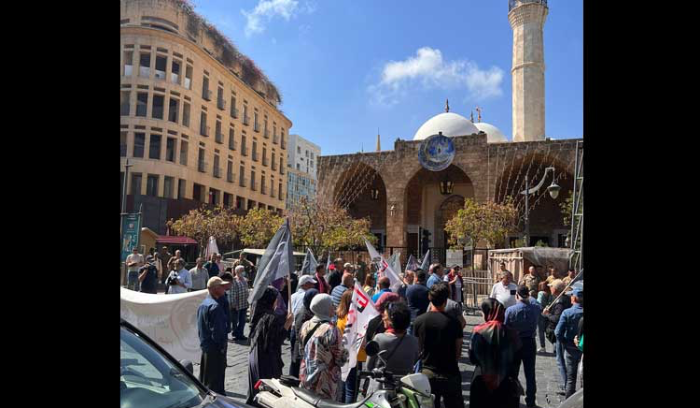 جرحى إثر تضارب بين المودعين ومكافحة الشغب